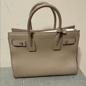 Yves Saint Laurent Beige Satchel